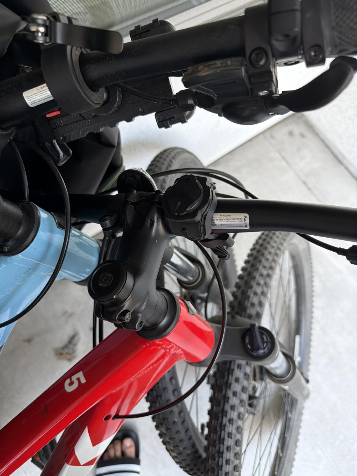 Lamicall Bike Frame Bag Waterproof - [1s Release] Bike Phone Mount Holder, 2 in1 Bicycle Top Tube Bag with Rain Cover customer photo 2