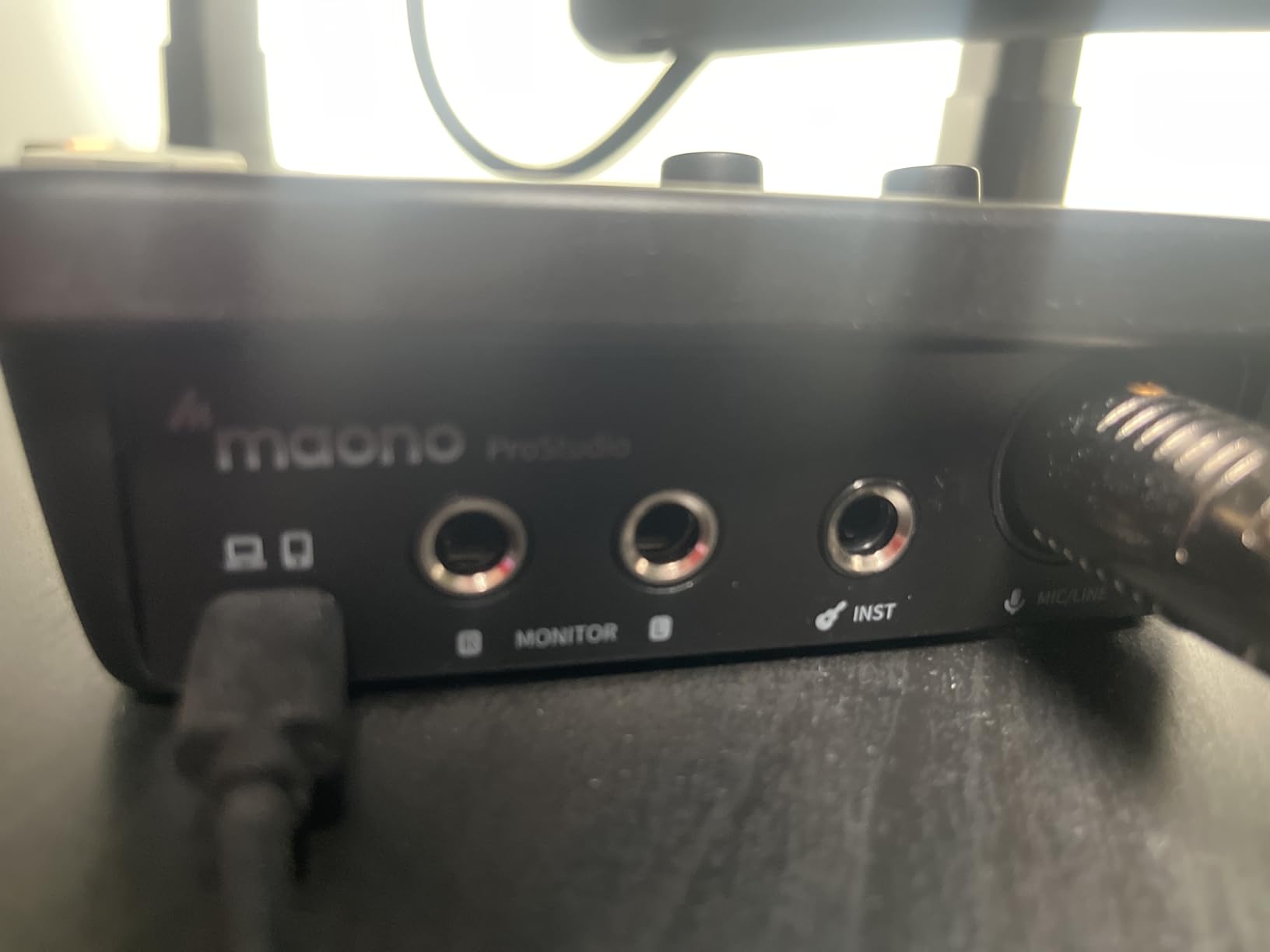 MAONO PS22 Lite USB Audio Interface for PC for Guitar & Vocals Streaming customer photo 1