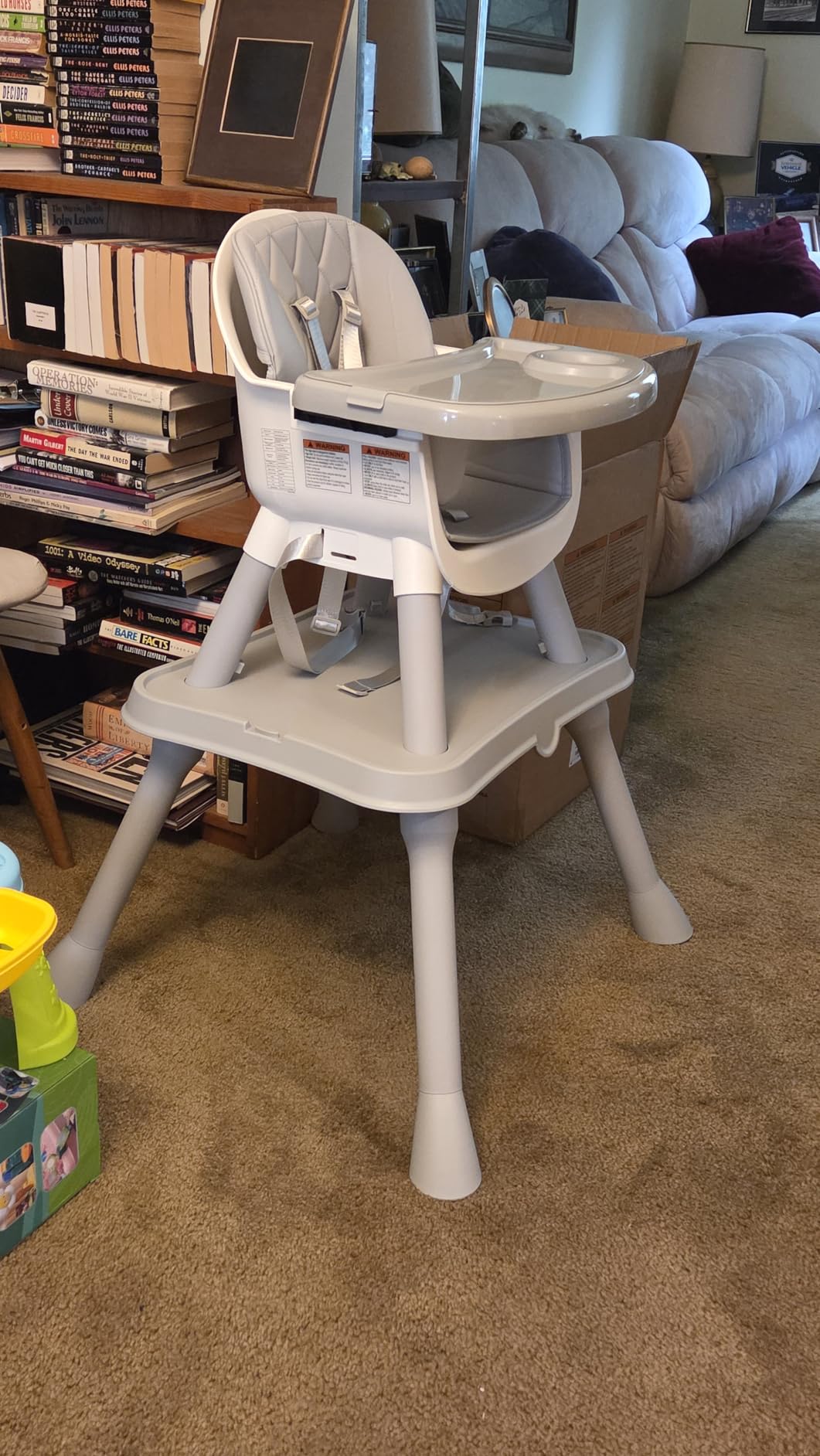 UNISWAN 6 in 1 Baby High Chair, Highchair for Babies and Toddlers customer photo 2