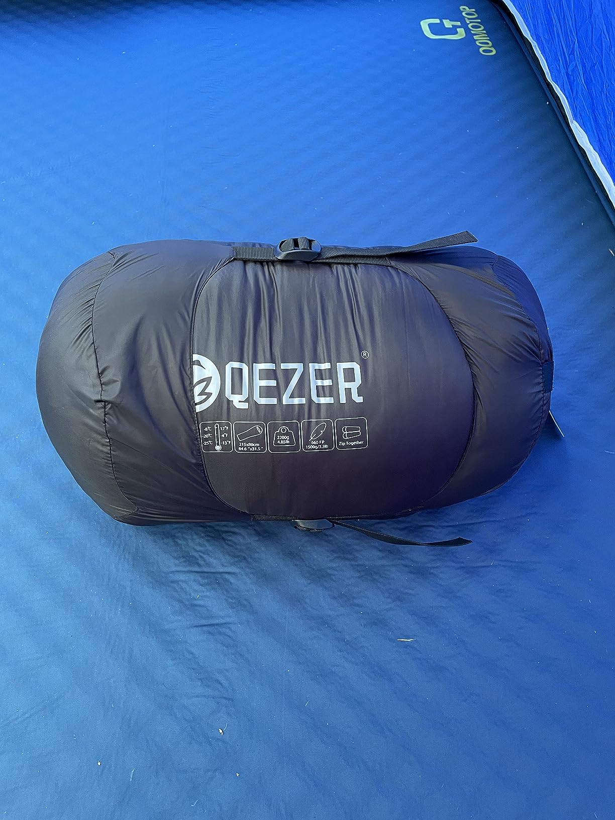 0 Degree Down Sleeping Bag for Adults,Cold Weather Backpacking | 650 Fill Power Down, 4-Season Use, Large Lightweight Compact Carry, Camping Hiking Backpacking customer photo 2
