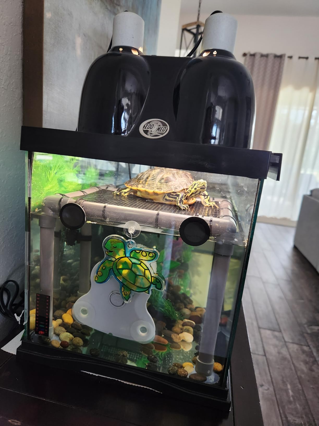 Large Turtle Basking Platform for Aquatic Turtles customer photo 2