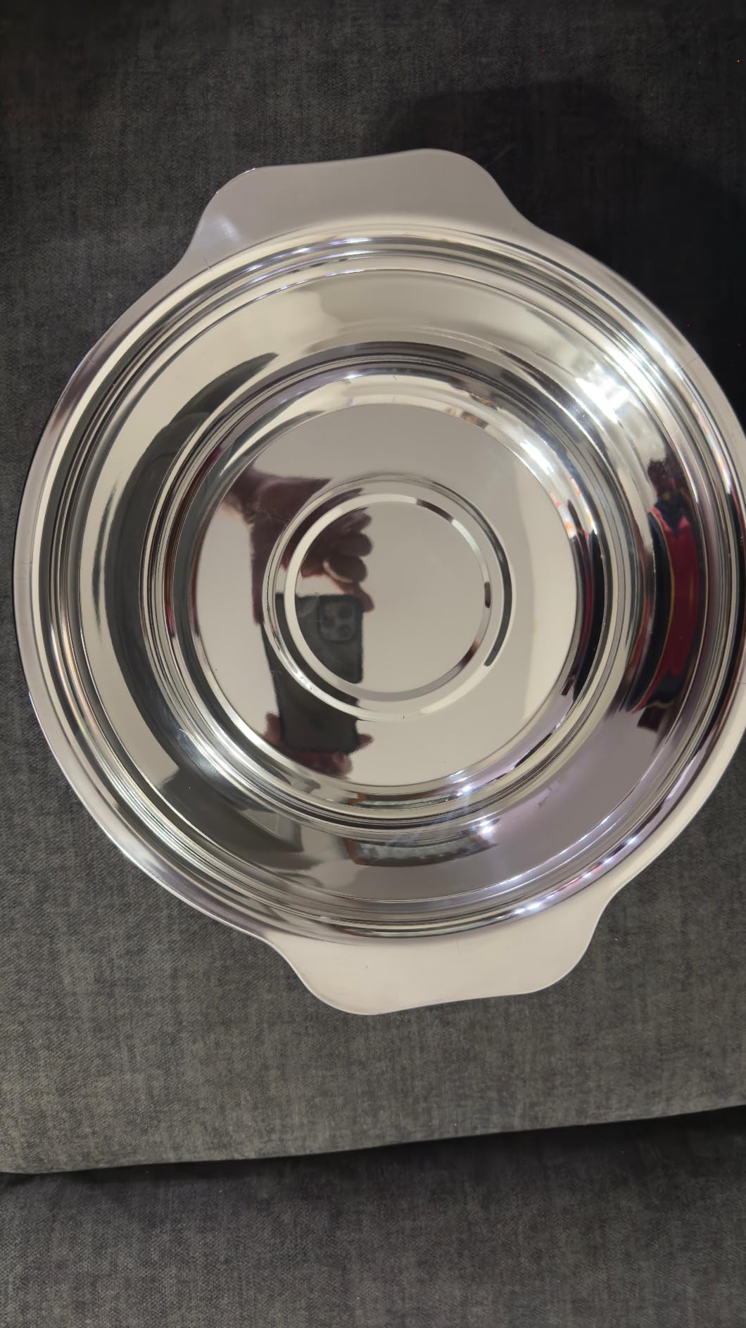 Colander Stainless Steel Microporous, 2QT Rice Strainer with Mixing Bowl, Rice Washer Bowl Set with Handle, Food-Grade Strainers and Colanders for Kitchen, Pasta, Fruit, Dishwasher Safe customer photo 1