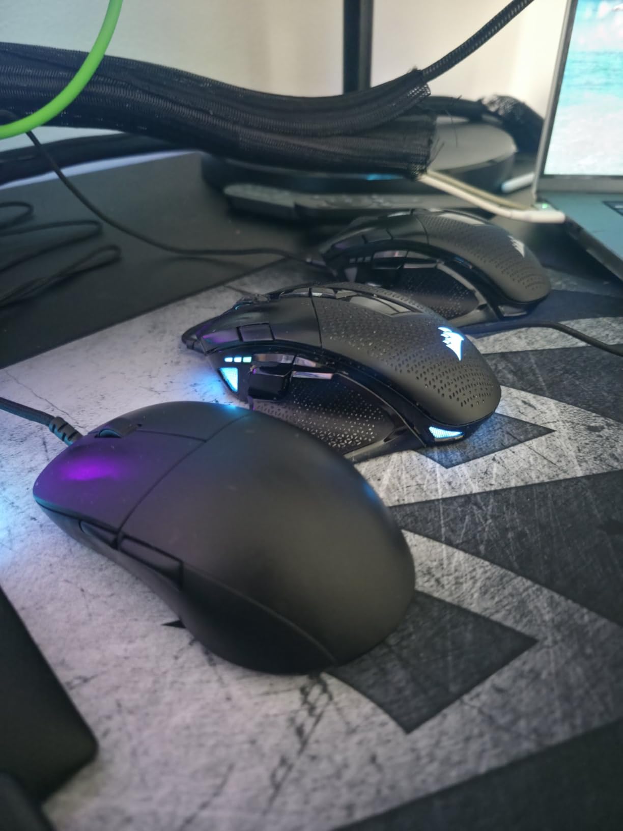 ENDGAME GEAR XM2 8k Gaming Mouse – 8000Hz Polling Rate, Kailh GX Switches, PixArt PAW3395 Sensor, Ultra-Light 52 g, White Frost Edition customer photo 2