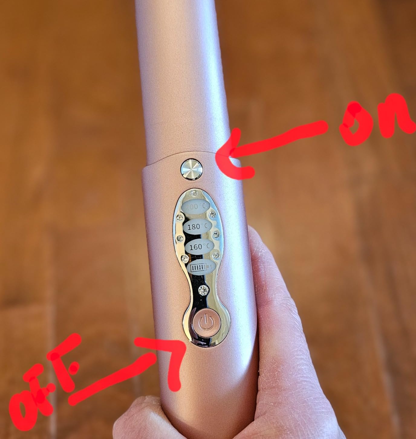Cordless Hair Straightener, Mini Flat Iron for Bangs & Quick Touch Ups customer photo 2
