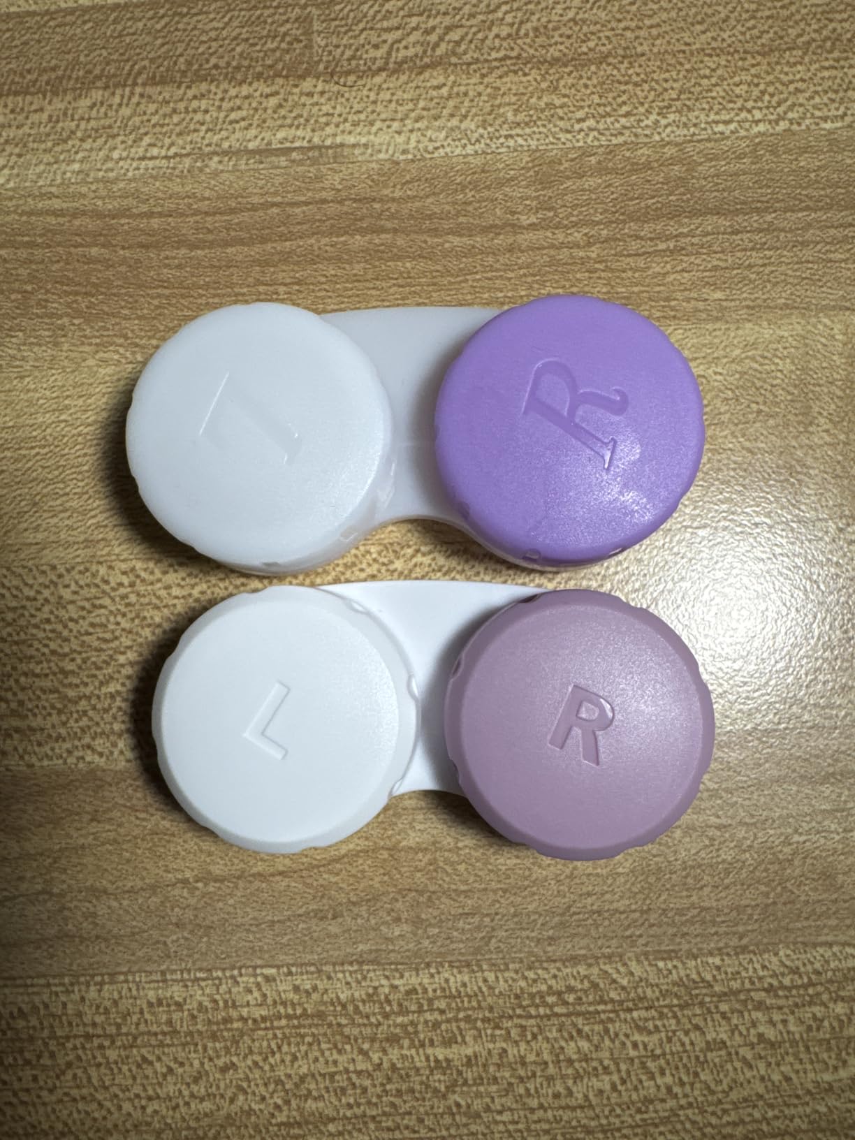 4 Pack Contact lens case Contact Lens Soak Storage Box, Mixed Colors customer photo 2