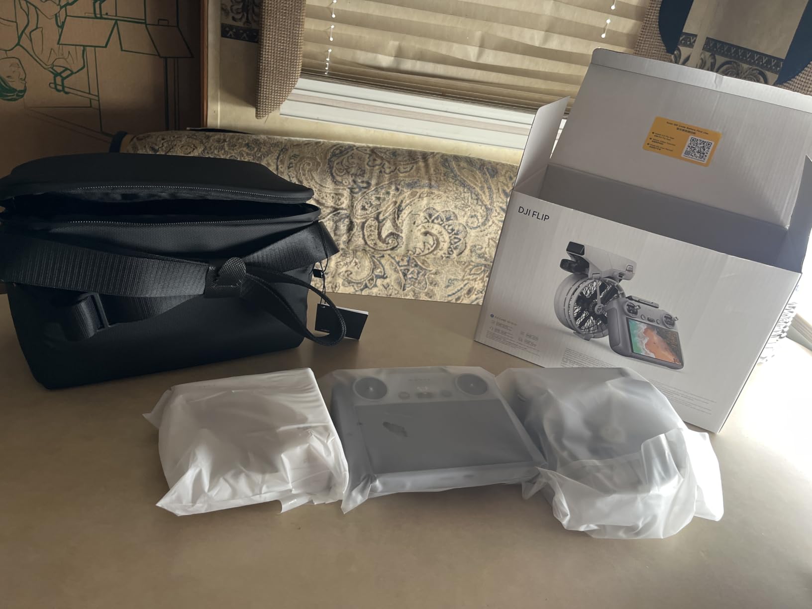DJI Flip Fly More Combo With RC 2 Screen Remote Controller, Drone With 4K UHD Camera for Adults, Palm Takeoff, Auto Return, Intelligent Flight, 3 Batteries for 93-Min Flight Time customer photo 2