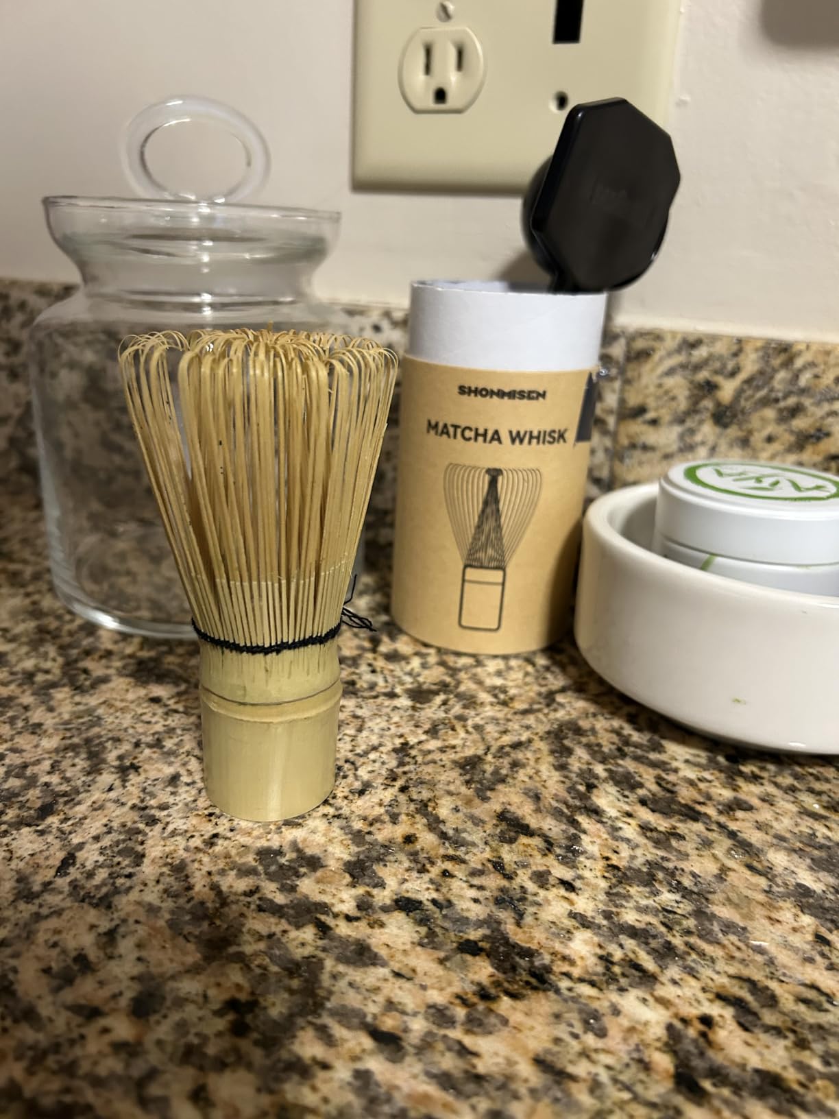 Bamboo Matcha Whisk 80/100/120 Prong, Traditional Japanese Chasen Matcha Stirrer -Authentic Japanese Bamboo Whisk For Matcha Tea (120prongs) customer photo 1