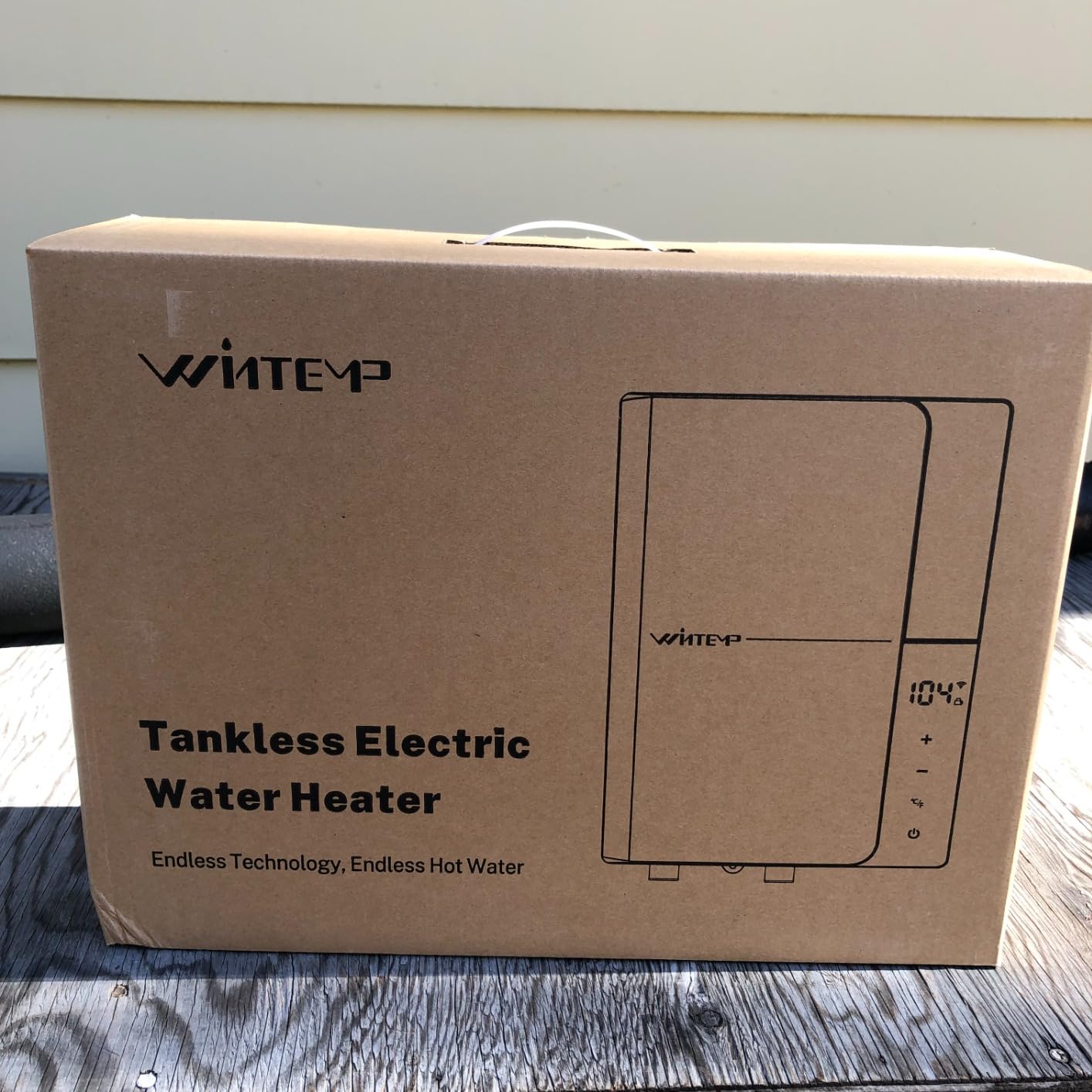 11kW Electric Tankless Water Heater 240V On Demand Hot Water | Up to 2.6 GPM Instant Hot Water, Compact, Energy Efficient & ETL Certified, Ideal for 1 Shower & Sink Use customer photo 1