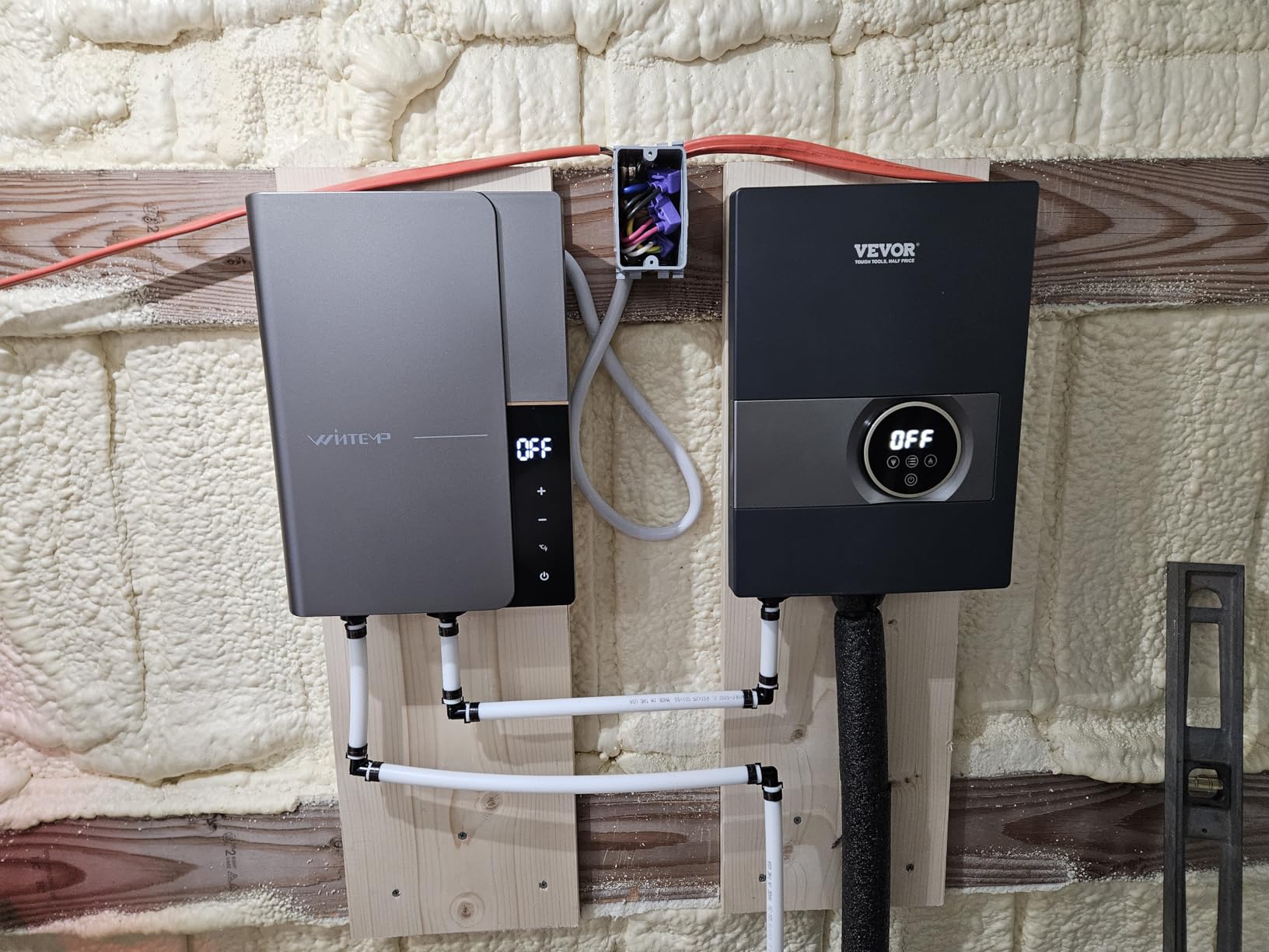 11kW Electric Tankless Water Heater 240V On Demand Hot Water | Up to 2.6 GPM Instant Hot Water, Compact, Energy Efficient & ETL Certified, Ideal for 1 Shower & Sink Use customer photo 2