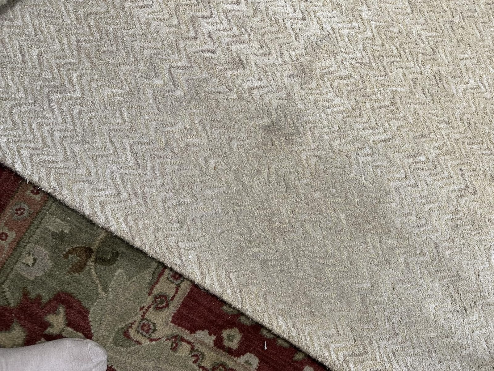 SAFAVIEH Glamour Collection Area Rug - 9' x 12', Gold & Ivory, Handmade Wool & Viscose, Ideal for The Living Room, Dining, Bedroom (GLM403D) customer photo 1