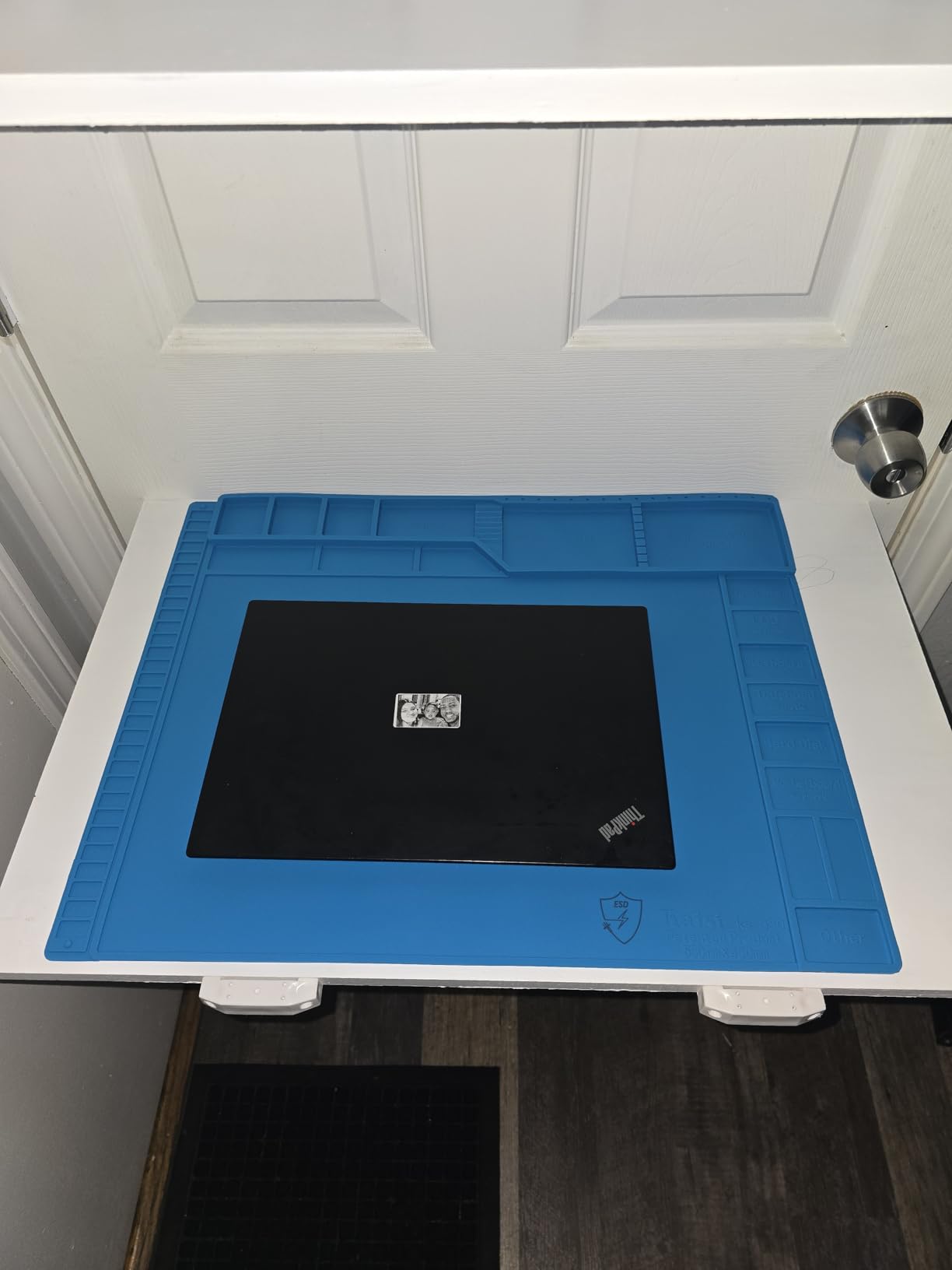 Kaisi Large Anti Static Mat with Grounding Accessories,Soldering Mat customer photo 2