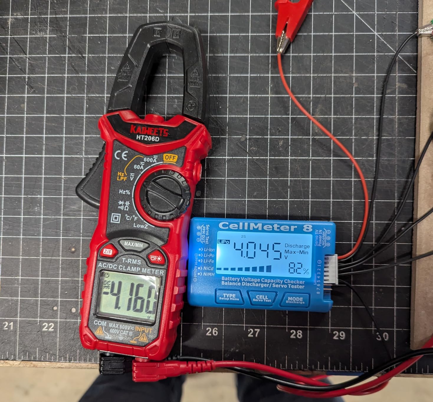 RC Cellmeter 8 Digital Battery Capacity Checker Controller Tester Voltage Tester for LiPo Life Li-ion NiMH Nicd Cell Meter (8 in 1 cellmeter) customer photo 1