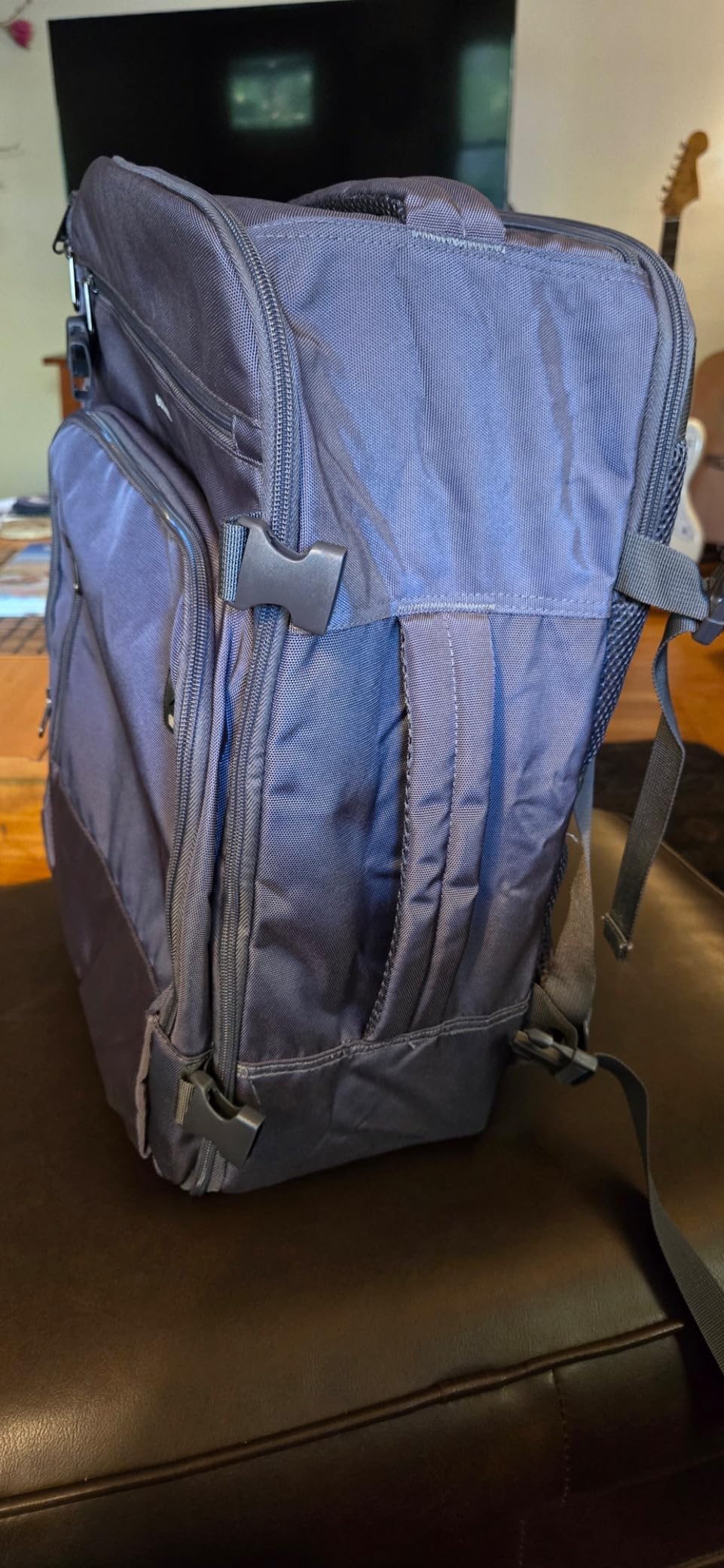ECOHUB Travel Backpack Airline Approved Under Seat Personal Item Bag | Carry on Backpack Water Resistant Fit 15.6