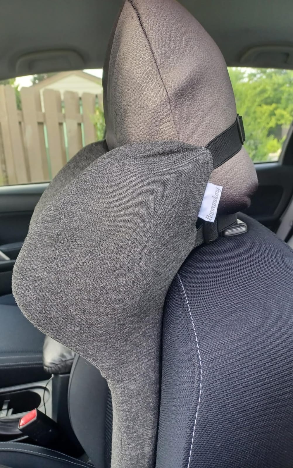 Car Neck Pillow for Driving Gaming Chair Headrest Pillow Office Chair Neck Pillow Ergonomic Design Double Straps Design Suitable for Different Heights customer photo 2