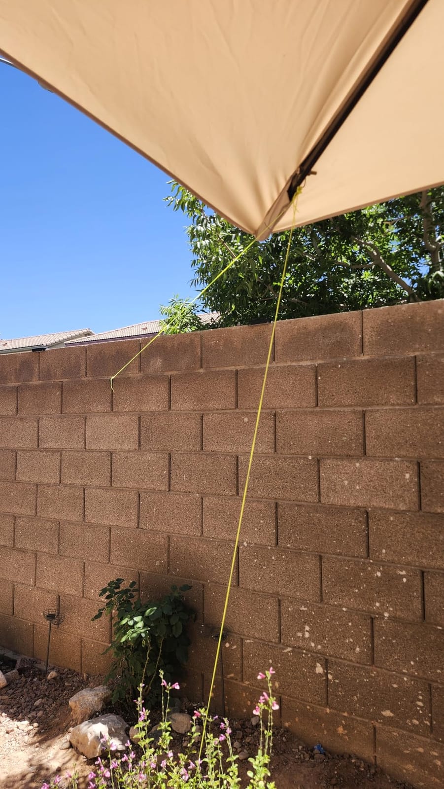 9' X 12' Cantilever Patio Outdoor Umbrella with Base Included customer photo 2