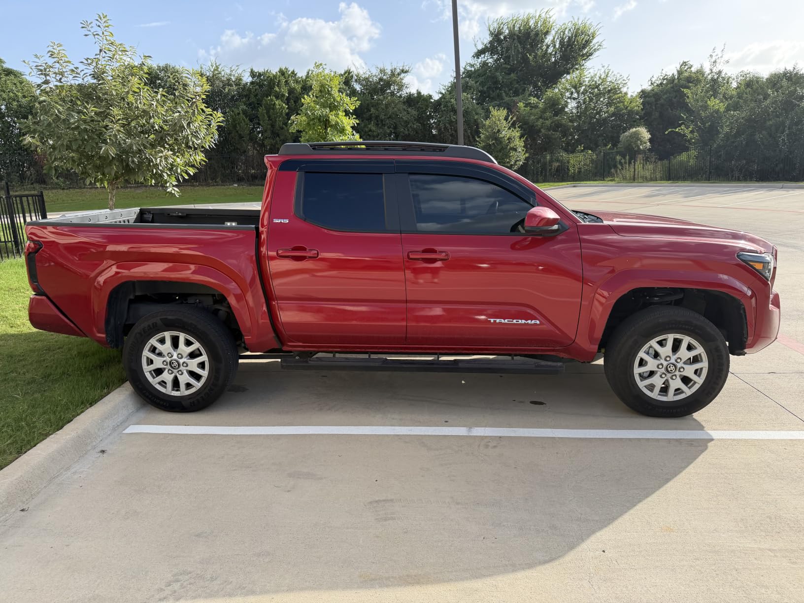 TRUMGETA Aluminum Roof Rack Fit for 2024-2026 Toyota Tacoma Double Cab | 260LBS Cross Bars Heavy-Duty, Waterproof & Rustproof | for Kayak, Bike, Low Profile OE Style Tacoma Storage Accessories customer photo 2