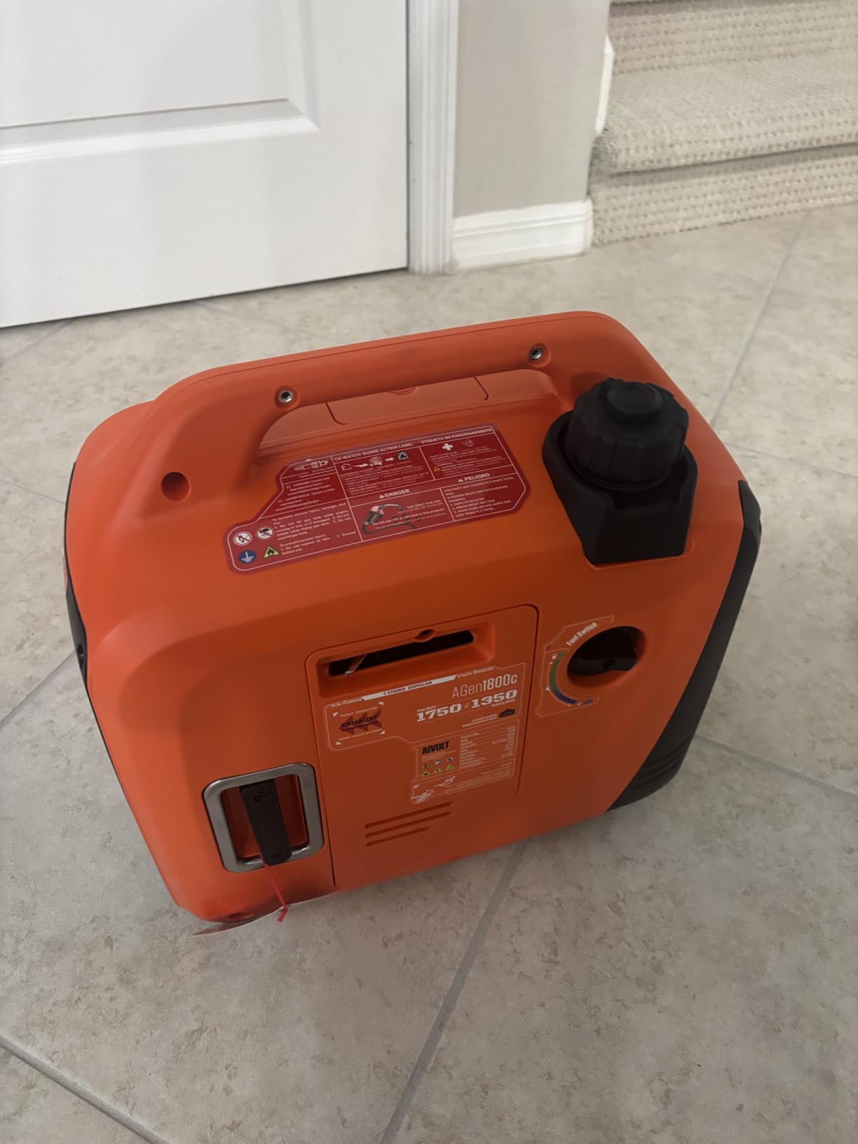 AIVOLT 4300W Dual Fuel Inverter Generator 53dB Quiet for RV Camp Home customer photo 2