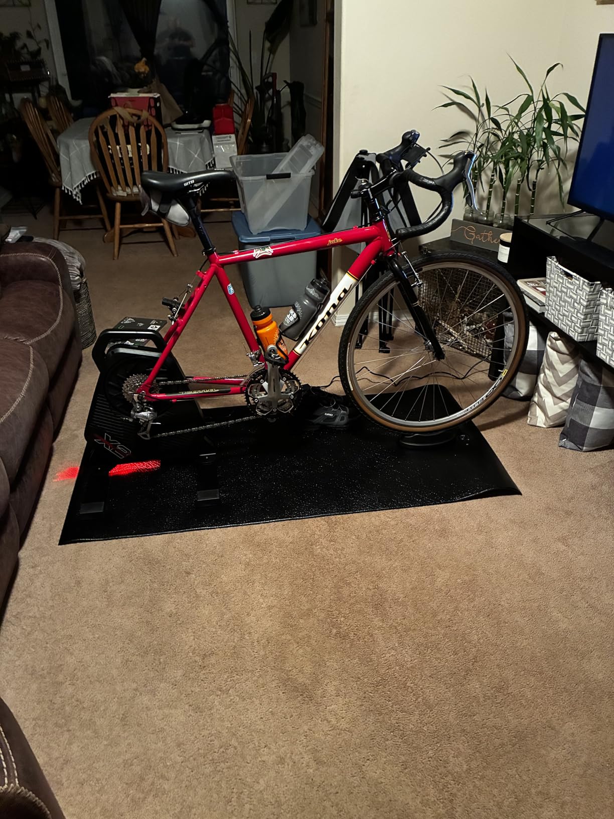 ThinkRider X2Max Smart Bike Trainer,2000w,Simulates 18% Slope,ANT + & BLE customer photo 1