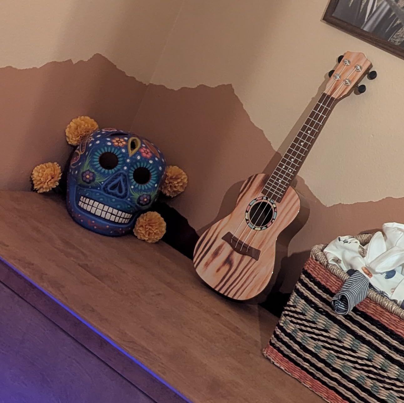 Raimy 21in Kids Ukulele Guitar Toys for 3 4 5 6 7+ Year Old Boys Girls | Simulated Sound Quality, Music Instruments Learning Education, Beginner Birthday Gift, Easy to Play and Strum (Brown) customer photo 1