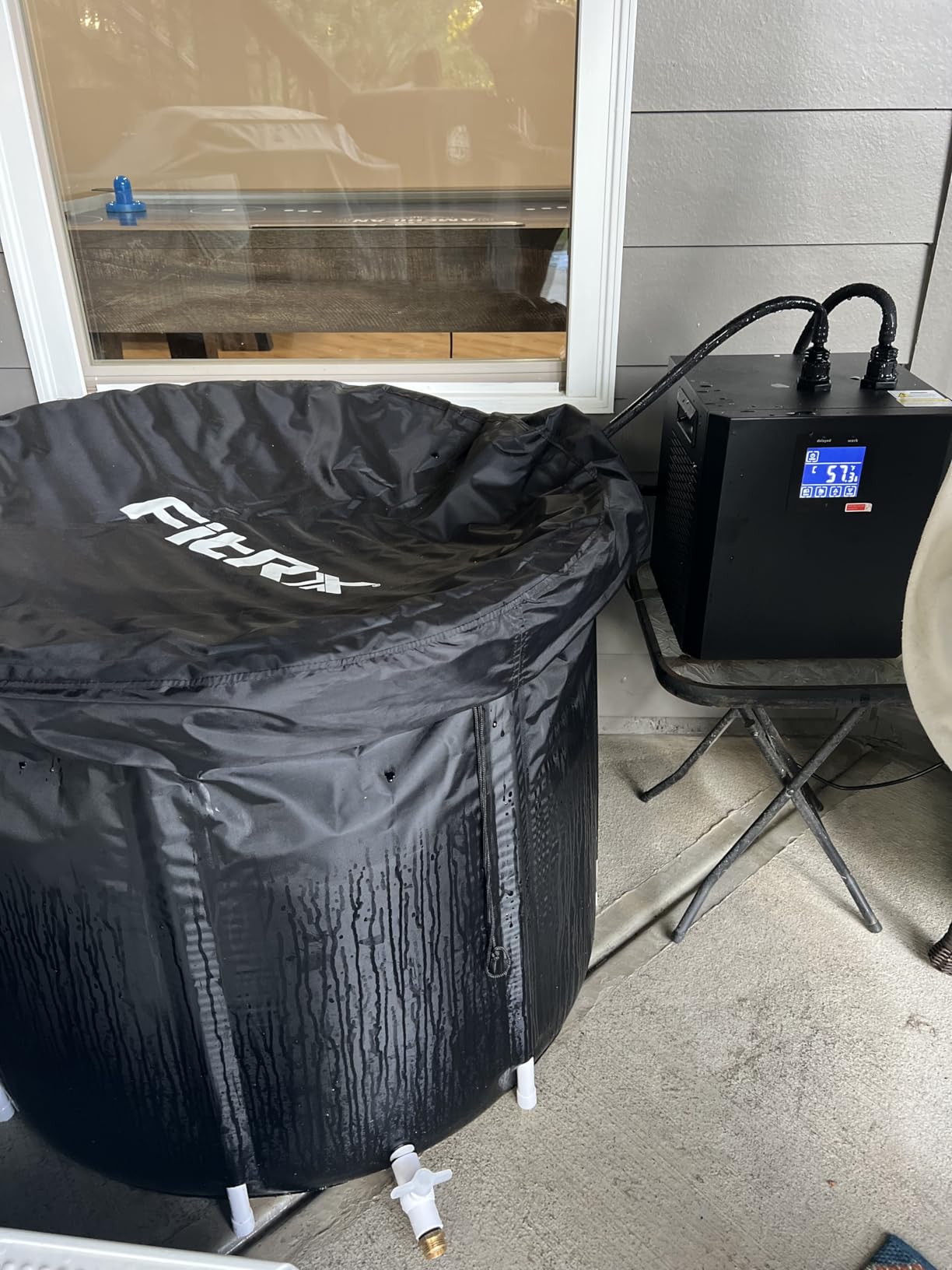 79 Gallon Aquarium Chiller, Fish Tank Chiller,1/3 HP Active Aqua Chiller for Axolotl, Aquarium Cooler with LED Display, Pipe, Water Pump, Remote Control customer photo 1