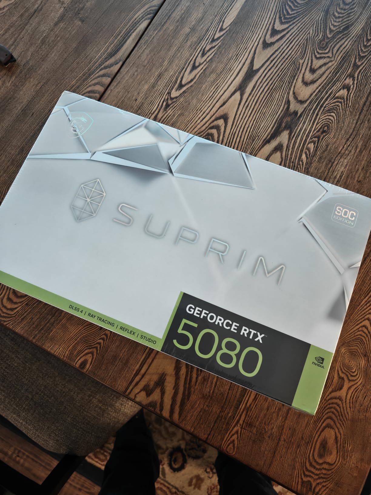MSI Gaming RTX 5080 16G SUPRIM SOC Graphics Card customer photo 1