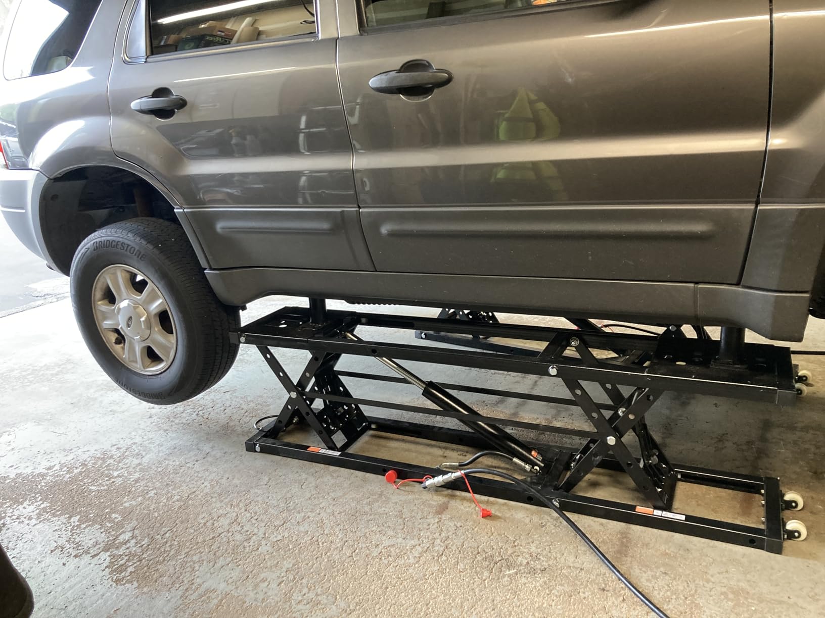 VEVOR 7000 LBS Portable Car Lift Hydraulic 29.4