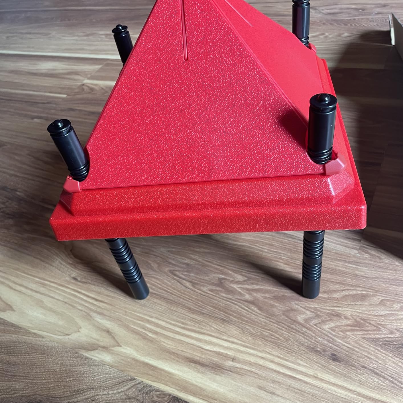 Chick Brooder Heater with Anti-Roost Cone & Constant Temp Red 10 x 10 | Height-adjustable brooder plate for Raising Chicks customer photo 2