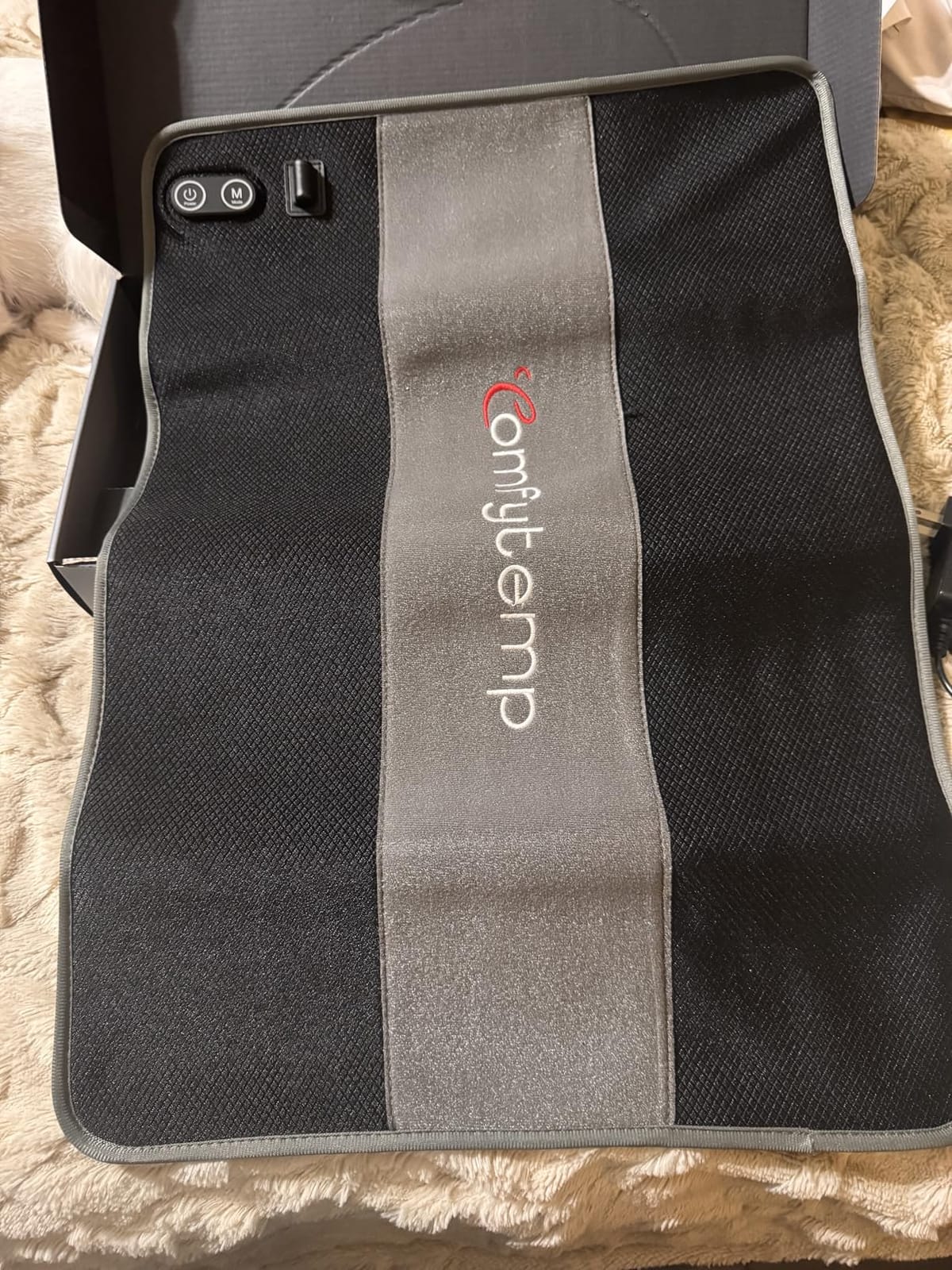 Comfytemp Red Light Pad for Body, 14.4'' x 6.1'', 660nm & Invisible 850nm, Flexible Near Infrared Light Wrap with Timer, Wearable Light Pad for Back Knee Belly Joint Muscle customer photo 1