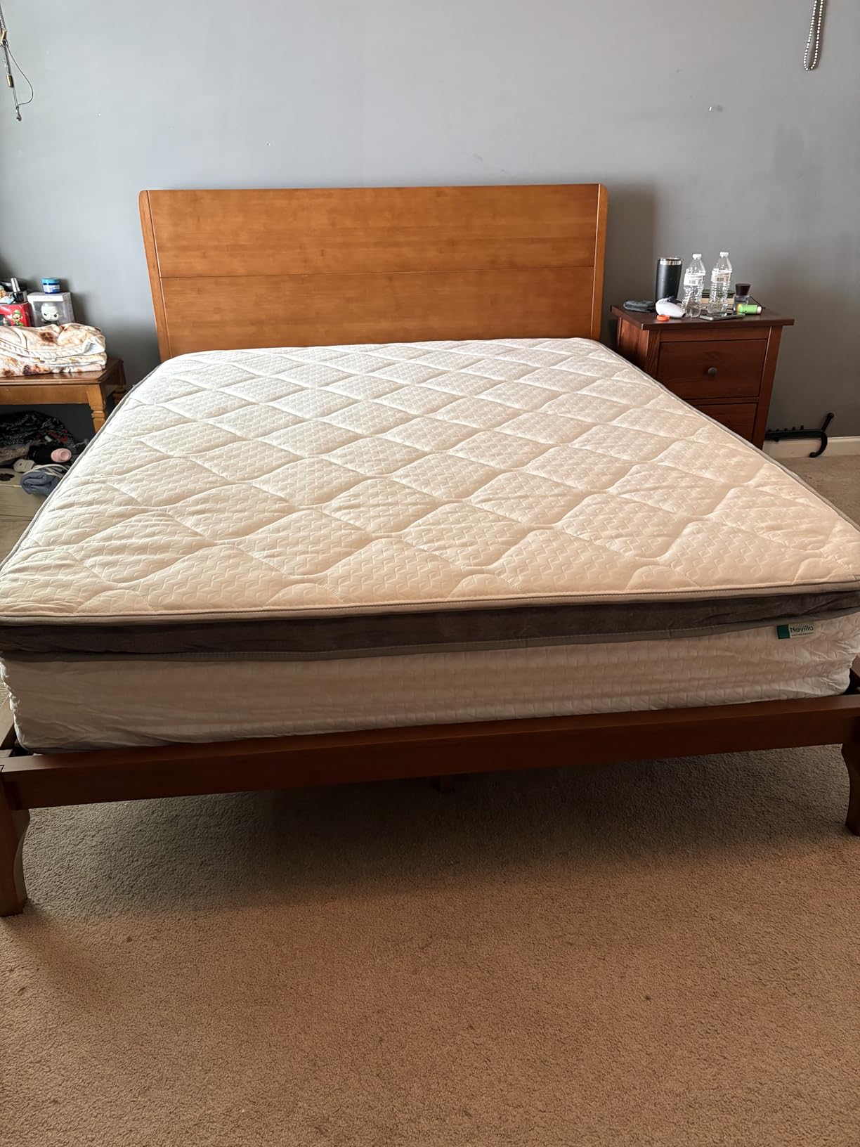 Novilla Twin Mattress 6 Inch, Foam and Spring Hybrid Mattresses|Restful Sleep, Twin Mattress in a Box, Medium Firm, CertiPUR-US Certified Foam, Durable Support, Eco-Friendly Packaging customer photo 2