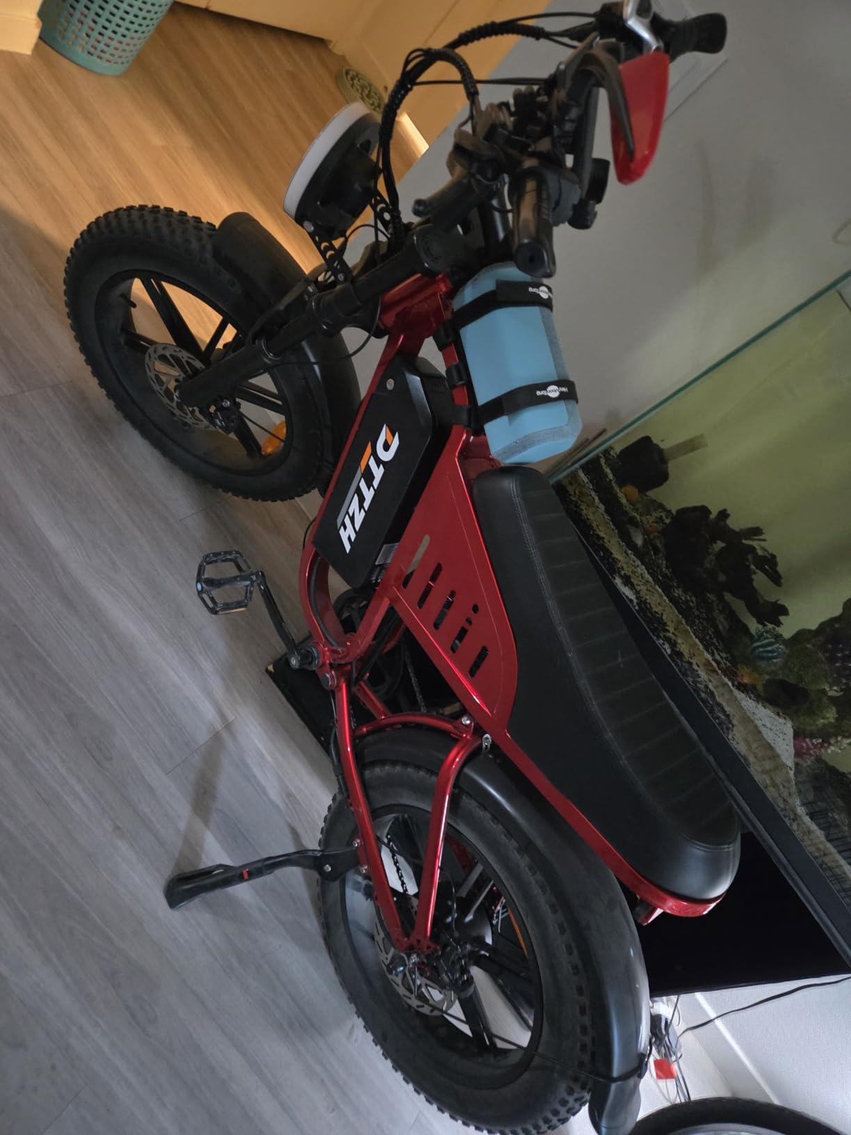 A12/A12S Foldable Ebike with Keyless Ignore, 2000/1000W, 52V 25Ah/48V 15Ah customer photo 2