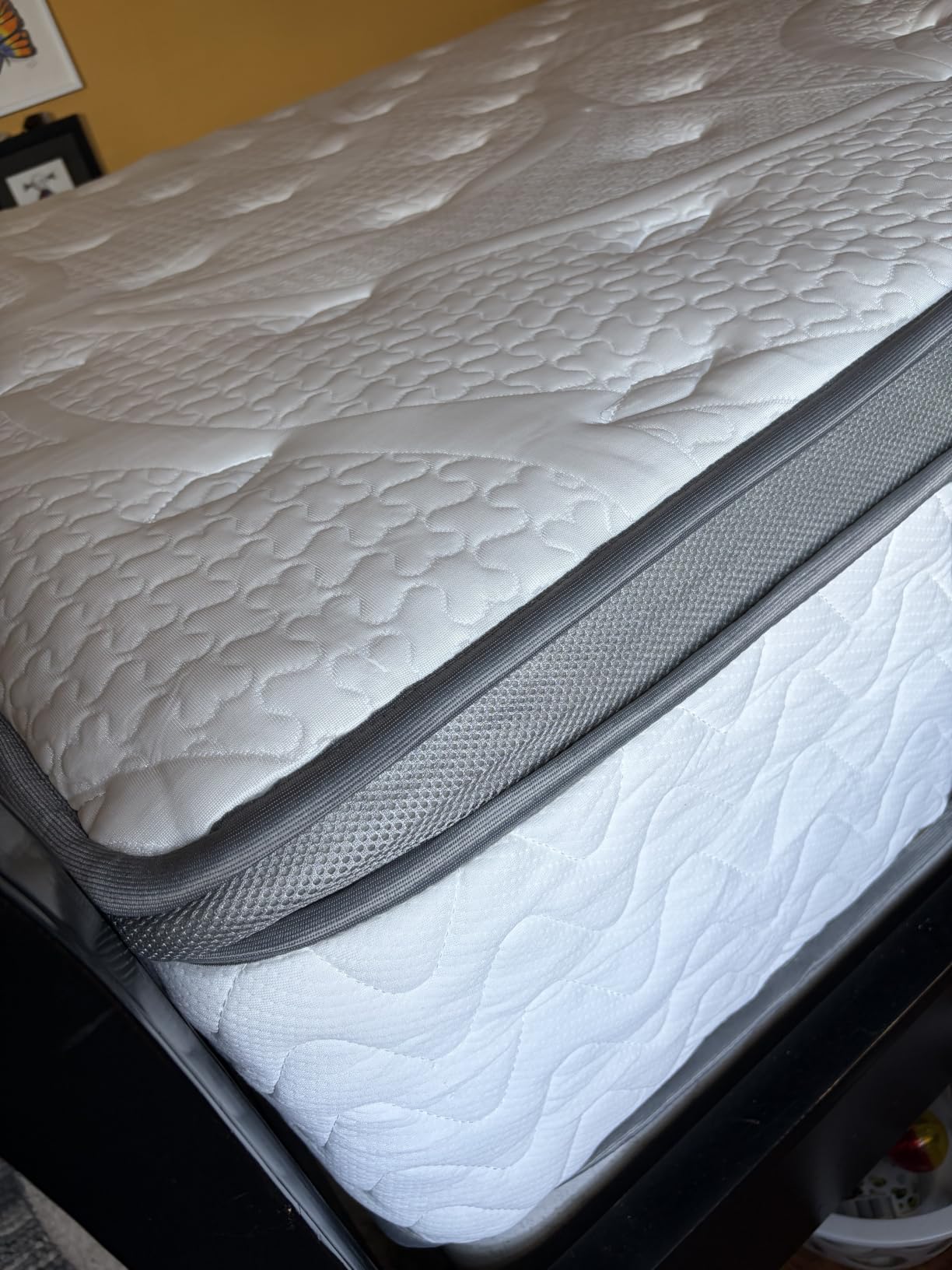 SLEEP100 Firm New Version King Mattress 14 Inches - Luxury Cooling Hybrid Bed Mattress in a Box with Lumbar & Shoulder Support, Hotel Collection for Pain Relief - Fiberglass Free - 365 Night Trial customer photo 1