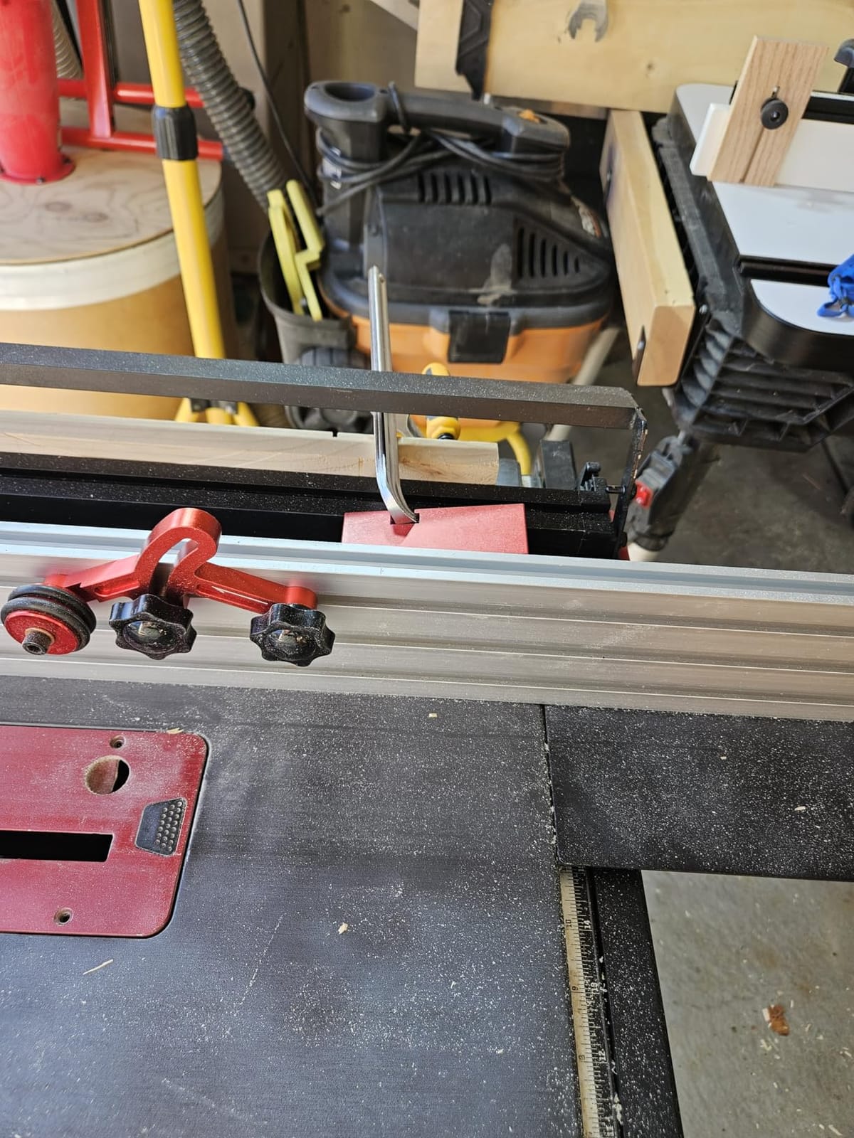 Woodpeckers Auxiliary Rip Fence, 36 Inch Job Site Table Saw Fence Extension, Infeed or Outfeed Support, T-Track Slots, Clamping Blocks - ARF-BSCS customer photo 2