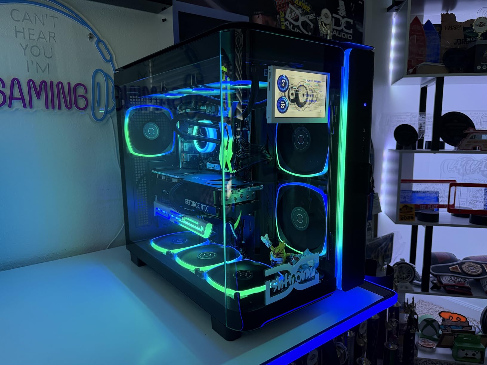 Skytech Gaming King 95 Desktop PC, Ryzen 7 9800X3D, NVIDIA RTX 5070 Ti 16GB, 2TB Gen4 NVMe SSD, 32GB DDR5 RAM customer photo 1