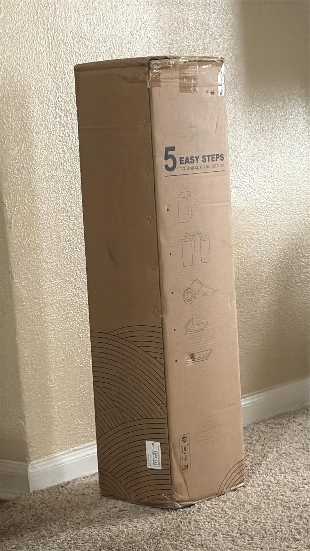 Novilla 14 Inch Queen Size Mattress, Queen Memory Foam Mattress in a Box customer photo 2