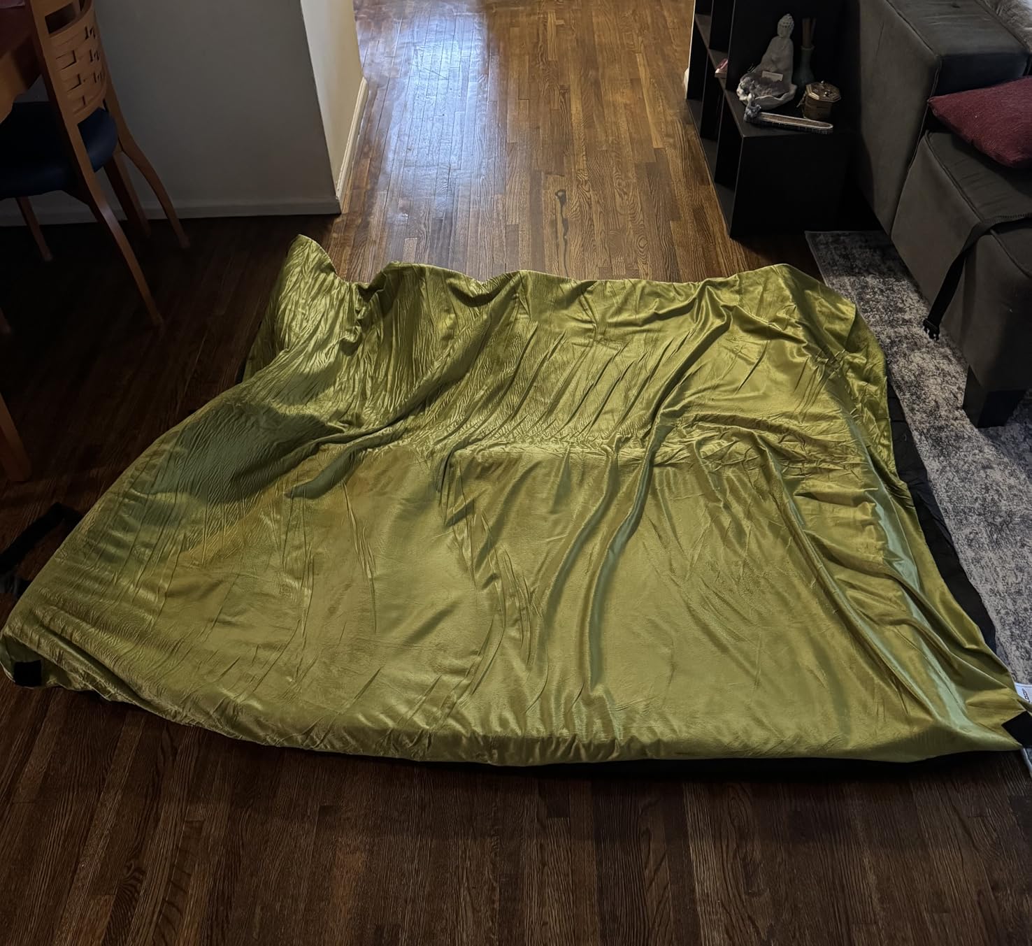 Gaialoop Memory Foam Camping Mattress, 3 Inch Camping Sleeping Pad customer photo 1