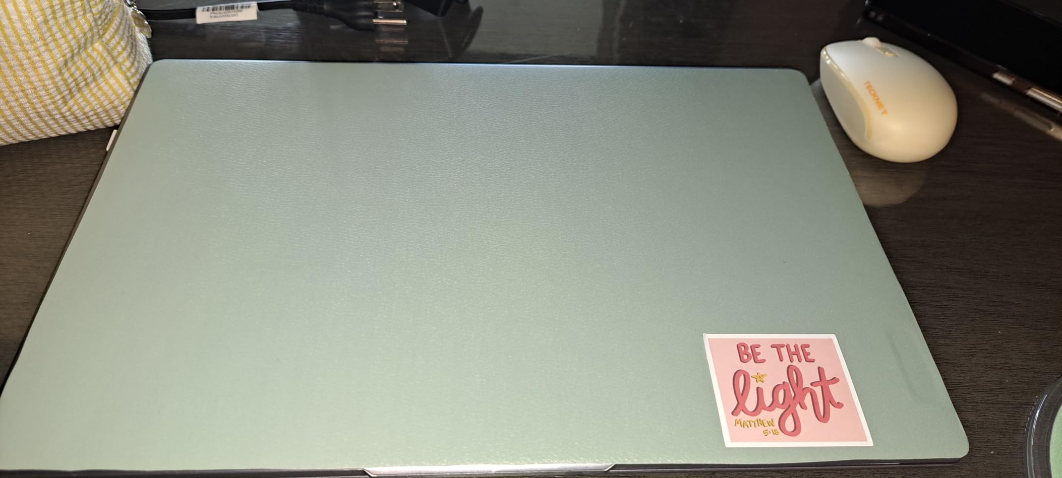 Laptop Skin Sticker Decal 15-15.6 Inches, Universal Reusable Vinyl Sticker for 12.1 13 13.3 14 15.4 Inches Netbook/Notebook PC, Waterproof & Scratch-Resistant (Black) customer photo 1