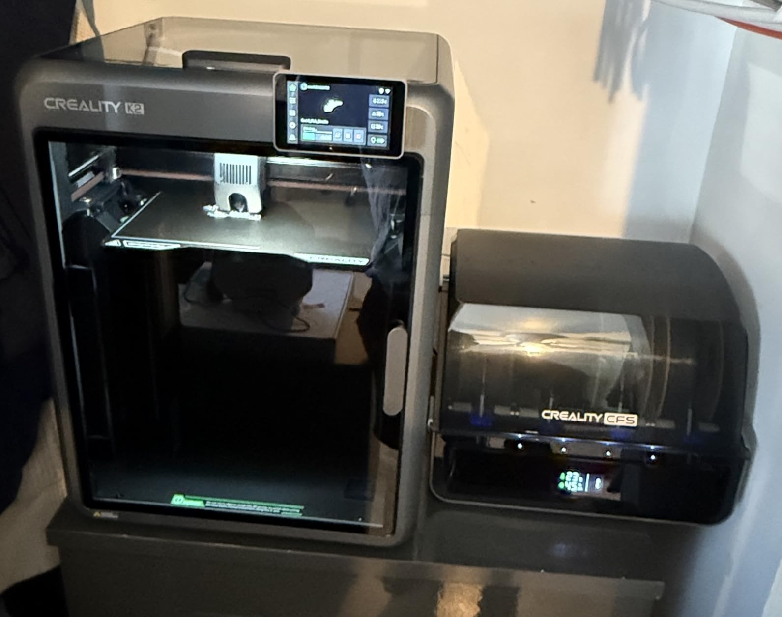 Creality K2 3D Printer, Multicolor Printing Need CFS, Max 600mm/s Printing Speed, Smart Auto Leveling & Al Camera, Next-Gen Direct Drive Extruder, 95% Pre-Assemble, Build Volume 260 * 260 * 260mm customer photo 1