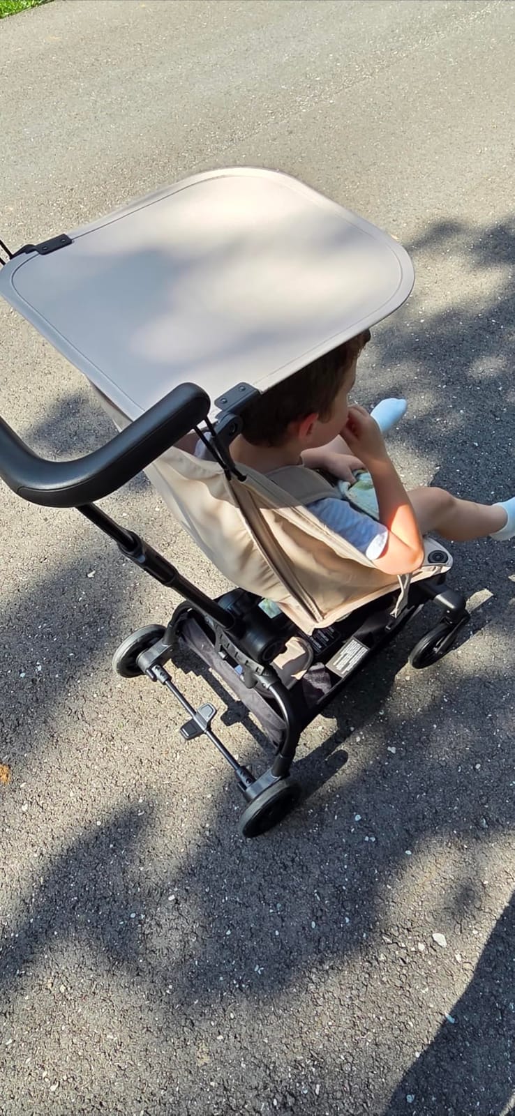 Mompush Jeto Ultra-Lightweight Travel Stroller Only 9.8lbs | compact baby & toddler stroller, one-hand fold, airplane cabin approved, all-terrain wheels, perfect for travel & daily use customer photo 2
