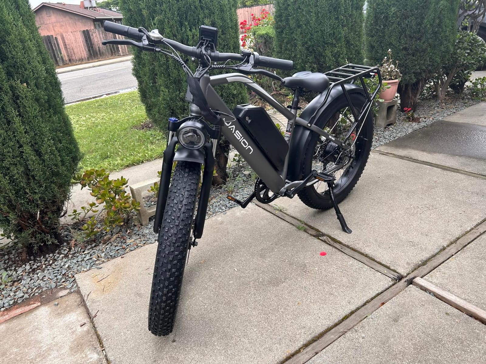 Jasion EB5 MAX Electric Bike for Adults 2000W Peak Motor, 48V 15Ah Battery customer photo 1