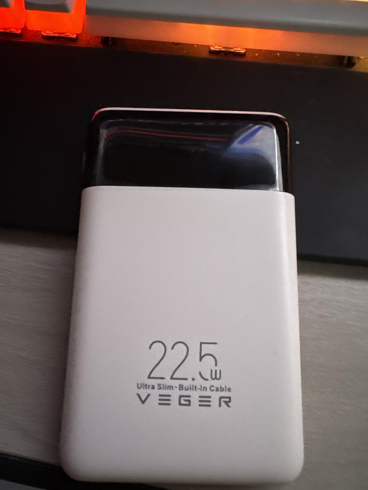 VEGER 10000mAh 22.5W Fast Charging Portable Charger with Built-in Cables customer photo 2