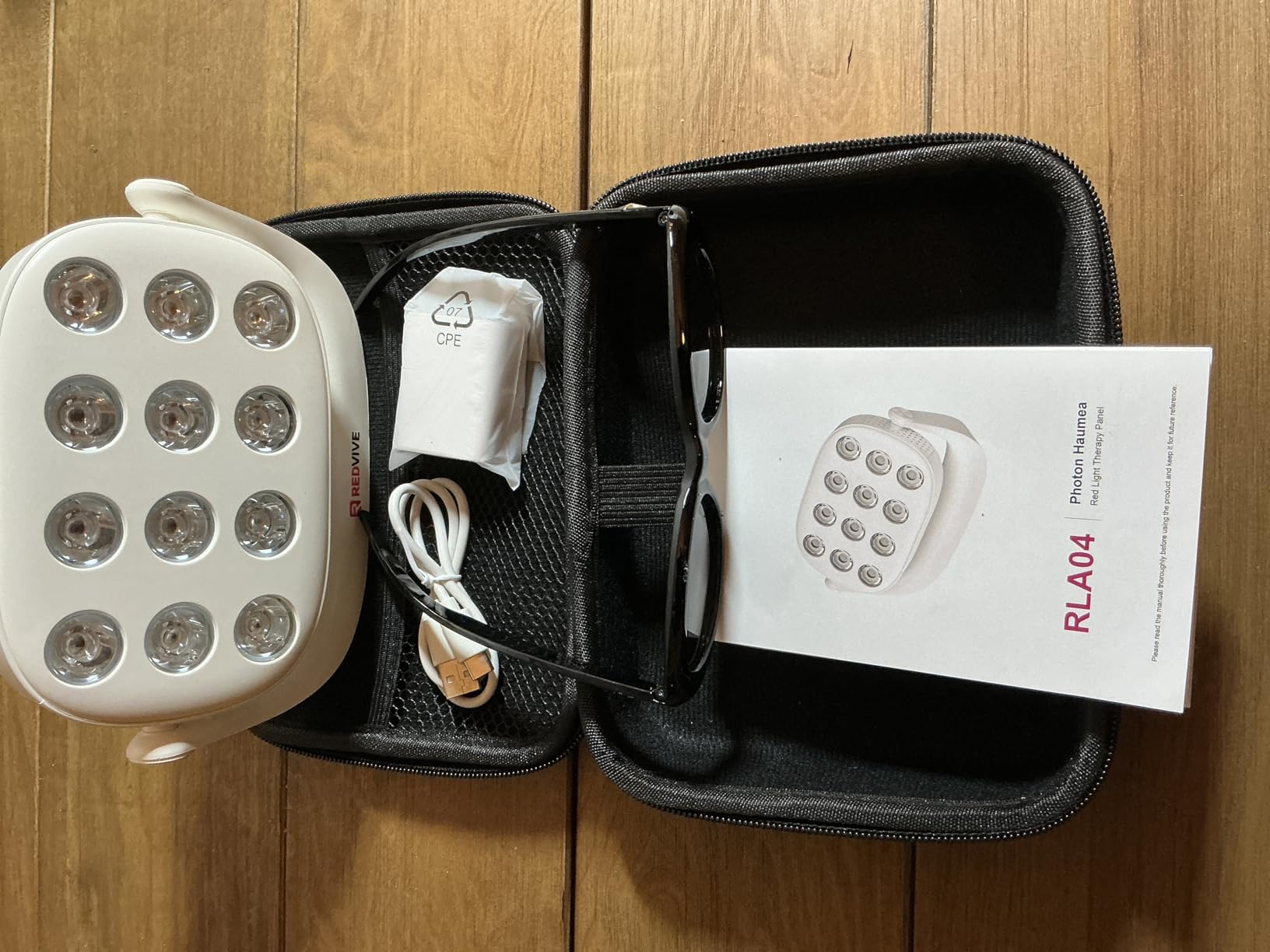 Red Light Therapy, Near Infrared 660nm 850nm Portable Red Light Therapy for Face and Body 4000mAh Battery Include Rotate 360 Degrees 12LEDS Dual Chip Device at Home Sport Yoga customer photo 2