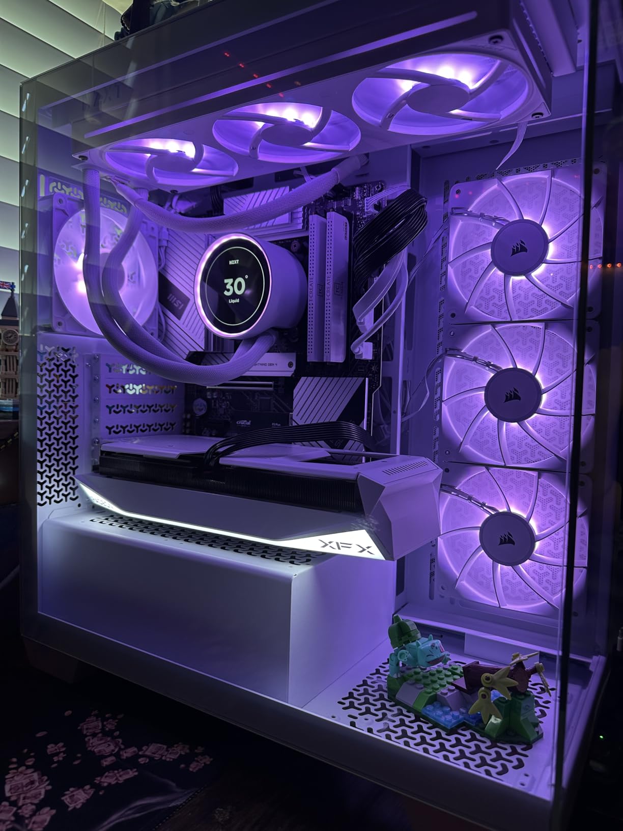 XFX Mercury AMD Radeon RX 9060XT OC White Gaming Edition with 16GB GDDR6 HDMI 2xDP, AMD RDNA 4 RX-96TMERCW9 customer photo 1