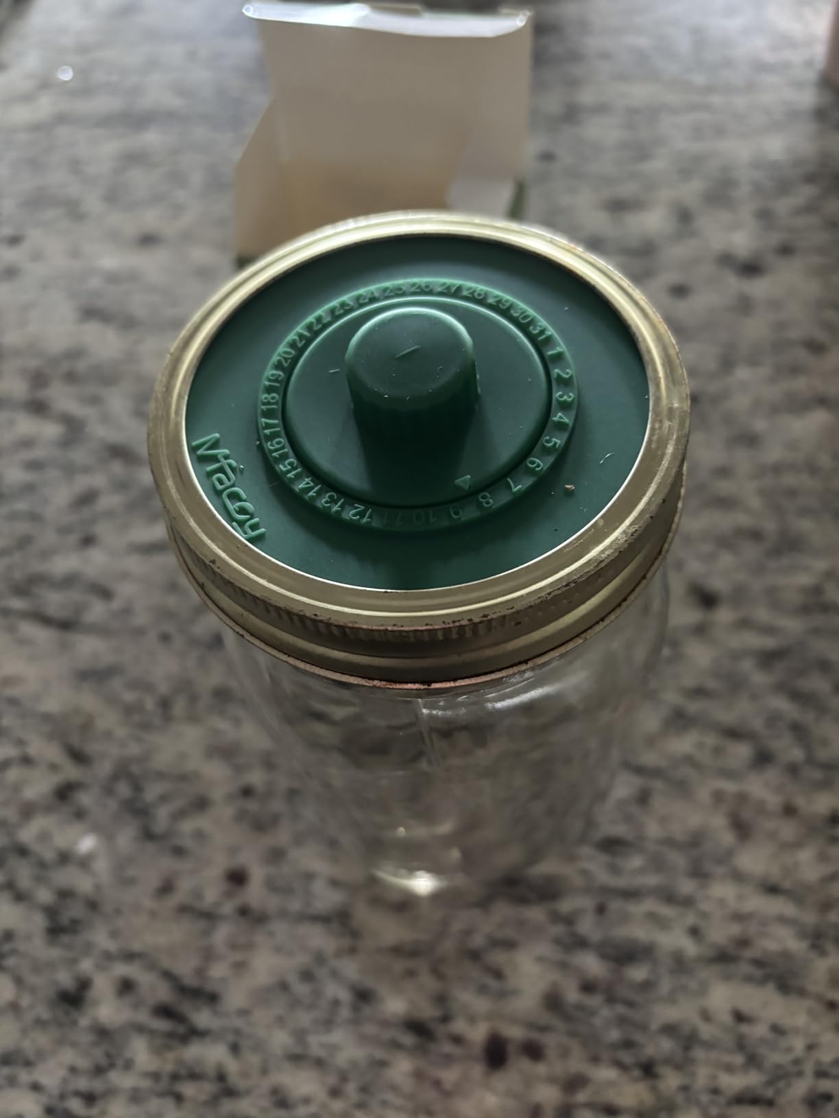 Original Patented Airlock Fermentation Lids for Wide Mouth Mason Jars, Fermenter Caps, Fermentation Kit for Sauerkraut & Pickle Kit, One Way Waterless Airlock Valve - BPA-Free (Jar Not Included) customer photo 1