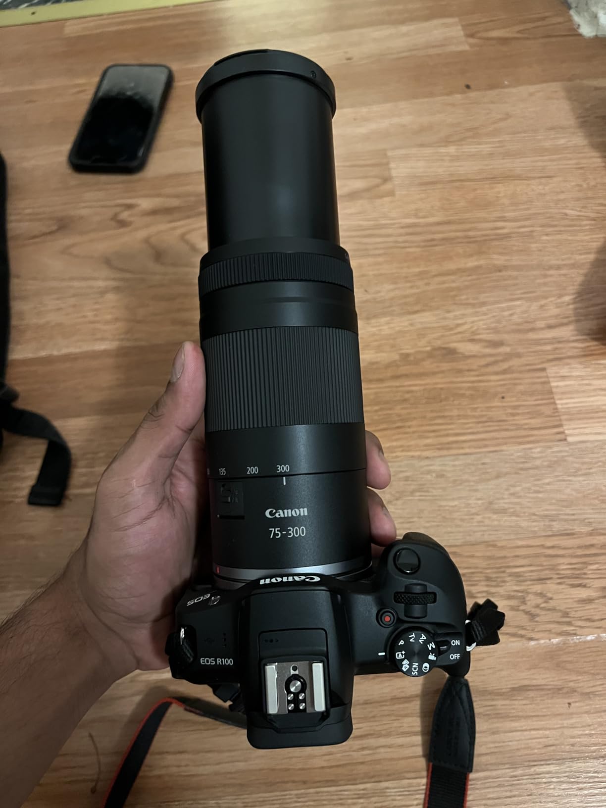 Canon RF75-300mm F4-5.6 Zoom Lens with UV Filter + Lens Cap Keeper + Cleaning Kit (4 Items) customer photo 2