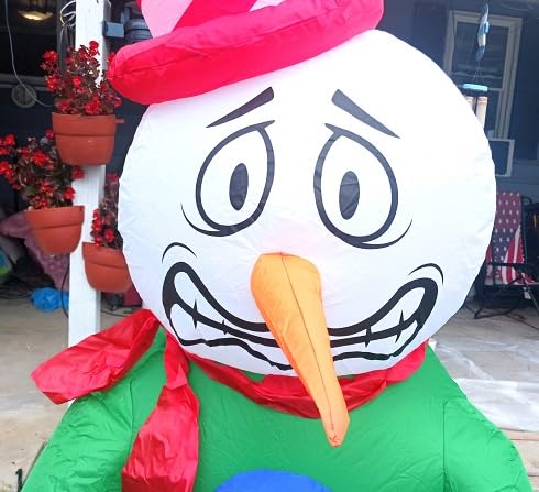 Elegear 7FT Animated Christmas Inflatables Santa Claus Outdoor Decorations customer photo 2