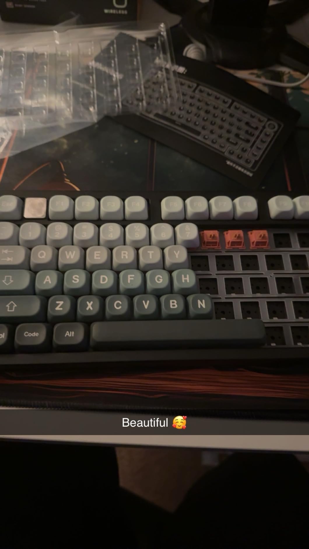 LEOBOG Hi75C Upgraded Wired Mechanical Keyboard Kit – Aluminum Alloy 75% customer photo 2