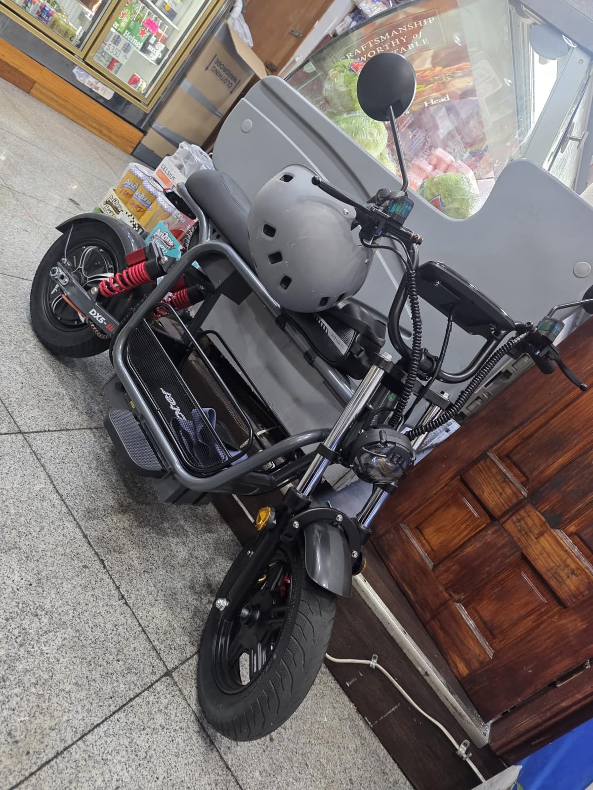 iScooter Electric Scooter with Seat & Basket, 1500W, 45 Miles, 15
