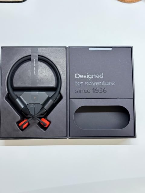 SUUNTO Wing 2 Open-Ear Bluetooth Sport Bone Conduction Headphones, Black | Up to 36H Battery with Powerbank, Safety LED Light, Head Movement Control, IP66 Sweat&Waterproof, Stable&Lightweight customer photo 1