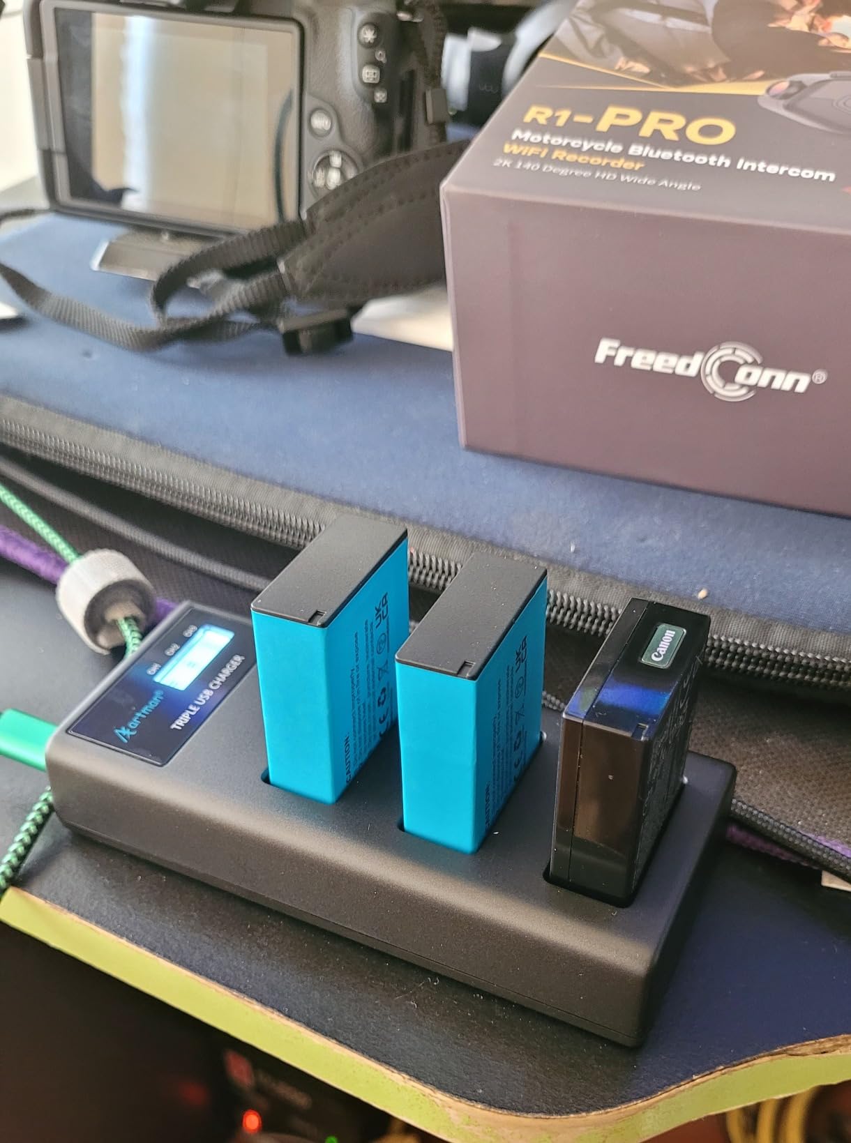Artman LP-E17 Battery 1500mAh 2-Pack & 1.5H 2-Slot LCD USB-C Fast Charger customer photo 2