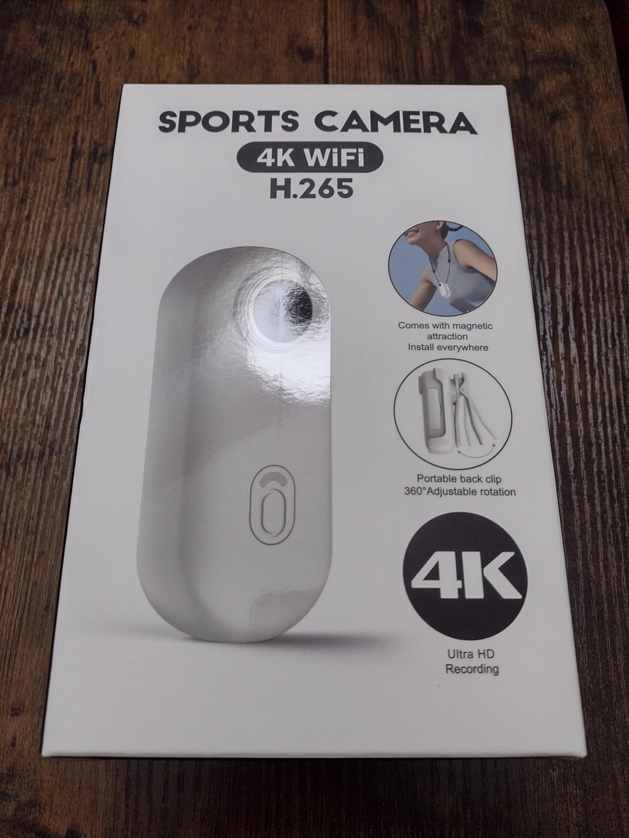 4K 128GB Thumb Action Camera, Hands-Free Magnetic POV Sports Cam | Waterproof Design with Magnetic Mount, Waterproof Case for Cycling, Vlogging and Outdoor Adventures customer photo 2